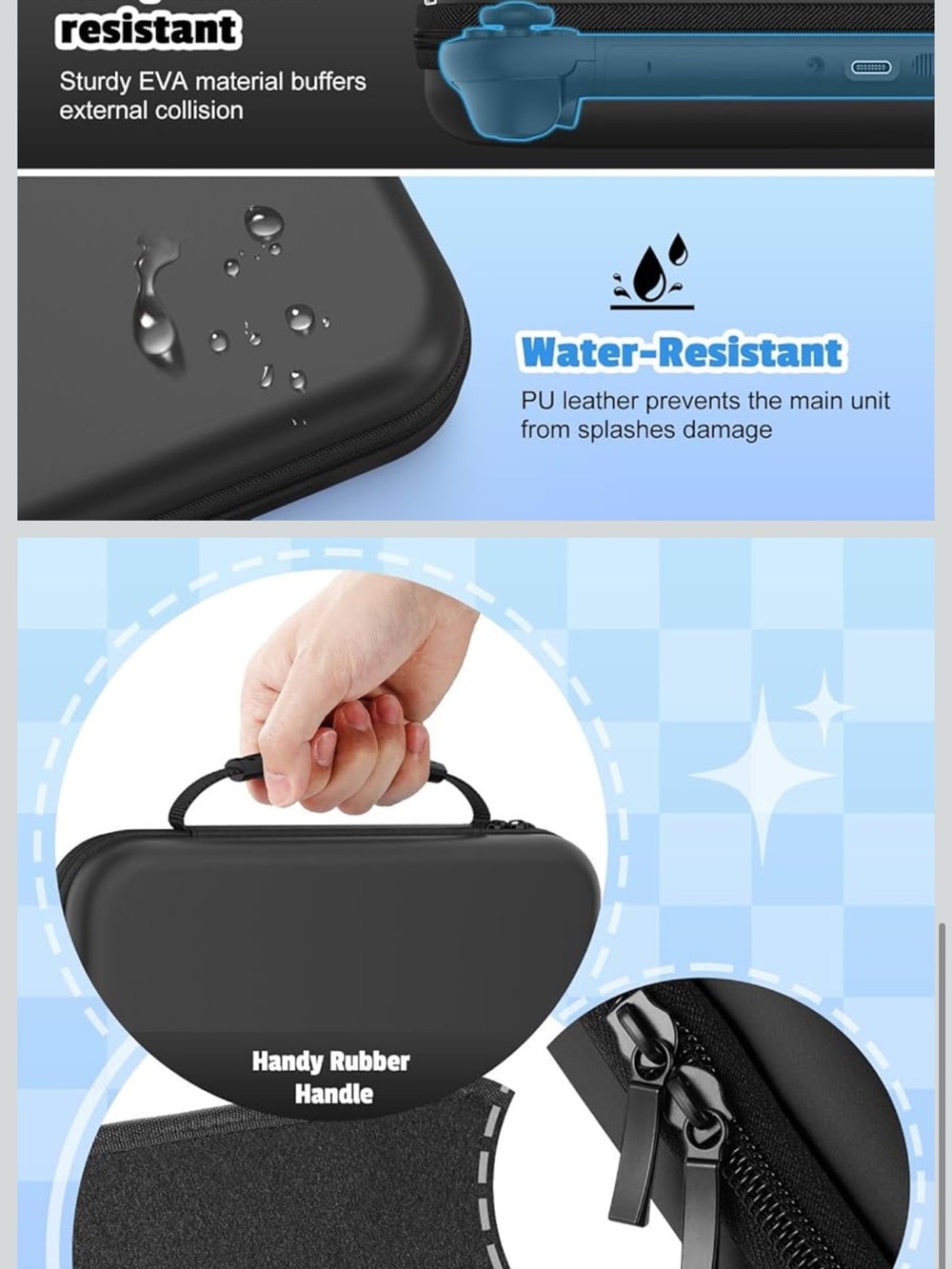 MoKo Carrying Case for Nintendo Switch 2(2025), Protective Hard Shell - Picture 4 of 5
